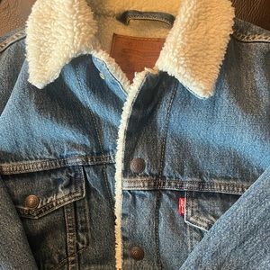 Levi’s Jean Jacket with fur collar